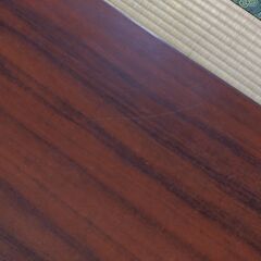 テーブル ダークブラウン中古の画像