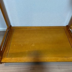 決まりました】木製ハンガーラックの画像