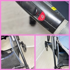 ［美品✨］ 手洗い清掃済み❗️ pigeon ランフィ RB1 ベビーカー　両対面式　シングルタイヤ　の画像