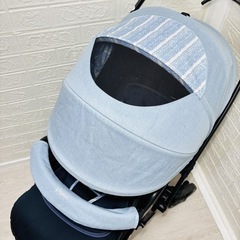 ［美品✨］ 手洗い清掃済み❗️ pigeon ランフィ RB1 ベビーカー　両対面式　シングルタイヤ　の画像