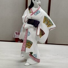 博多人形　ガラスケース共　新品ですの画像