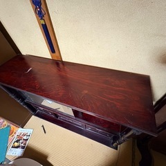 レトロ棚　120×37×90cmcmの画像