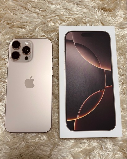 iPhone 16 Pro Max 256GB デザートチタニウム SIMフリー