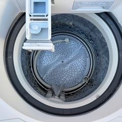 Z167☆2020年製☆シャープ 洗濯機 8KG 熱乾燥4.5KG インバーター