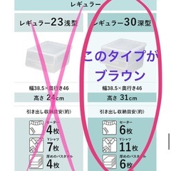 前開き収納ケース 収納ボックス 計５点の画像
