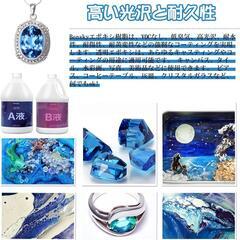 【新品】エポキシ樹脂 2液性 4.3kg/128oz大容量 (A液+B液) DIYの画像