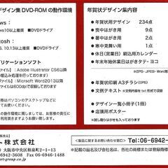 【プロ用】２０２６年 ハート 年賀状デザイン集 DVD-ROM 丙午 (ひのえうま)の画像