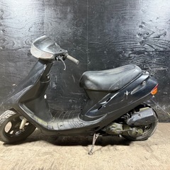 ★支払総額3.5万円★定休日なし！いつでも現車確認可能です！ ホンダ スーパーディオ 黒 AF27 人気のスーパーディオ！ 2ストのためオイル注ぎ足すだけ！　バッテリー新品！ カスタムベースに♪の画像