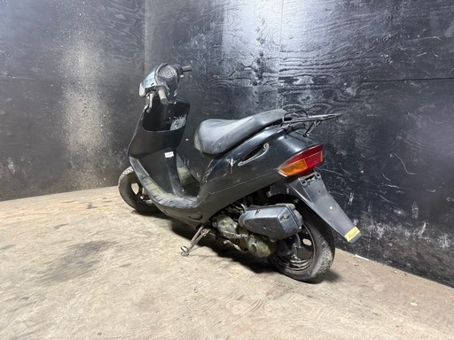 ★支払総額3.5万円★定休日なし！いつでも現車確認可能です！ ホンダ スーパーディオ 黒 AF27 人気のスーパーディオ！ 2ストのためオイル注ぎ足すだけ！　バッテリー新品！ カスタムベースに♪