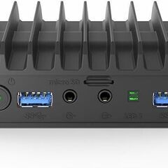 ミニPC fitlet2 (J3455, 16GB DDR3, 256GB M.2 SATA, 2x GBe, ファンレス)の画像