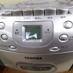 東芝　コンパクト　CDラジカセ　ラジオ　カセット　ラジカセの画像