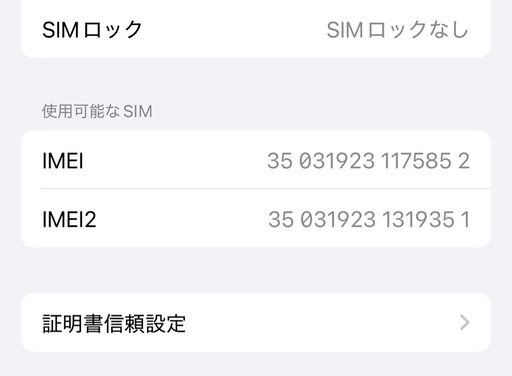 【新品】iPhone15 256GB SIMフリー　apple care