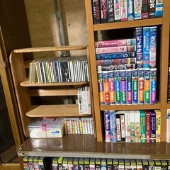 VHS ビデオテープ・CD・カセットテープの画像