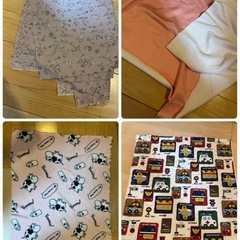 生地はぎれ　ニット、布帛、キルティングの画像