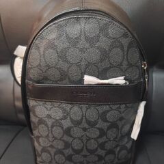 COACH(コーチ) ボディバッグ メンズバッグ 斜め掛けショルダー F54787 CQ/BK チャコール×ブラックの画像
