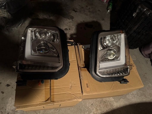 DA17 エブリイ　ハロゲン用　REIZ ヘッドライト社外