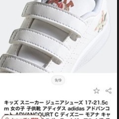 モアナadidas靴の画像