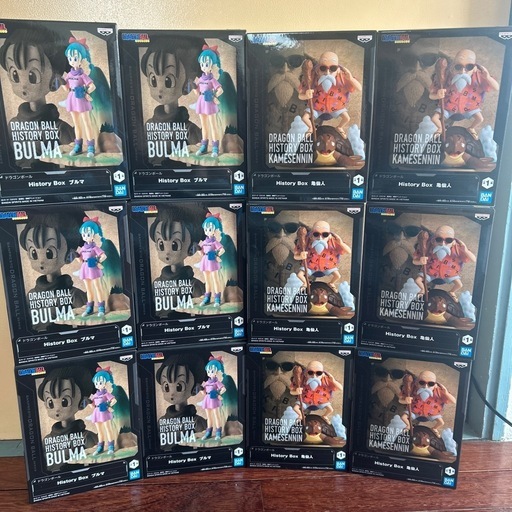 ドラゴンボール　History Box ブルマ　亀仙人