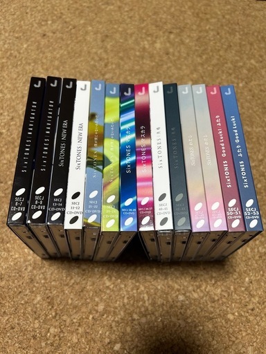 美品！SixTONES シングルまとめ売り（値下げ交渉可能） Amazon.co.jp: SixTONES シングルアルバム特典 まとめ売り