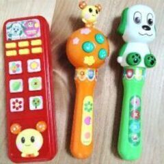 いないいないばあ おもちゃ3点 + ぬいぐるみ2点セットの画像
