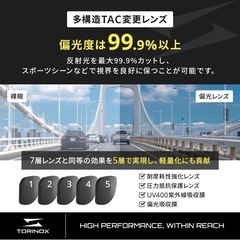 【新品・未開封】TORINOX サングラス メンズ 偏光サングラスの画像