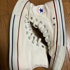 コンバース オールスター ハイカット 白 28cmの画像
