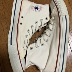 コンバース オールスター ハイカット 白 28cmの画像