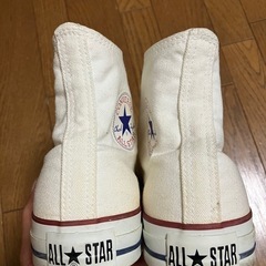 コンバース オールスター ハイカット 白 28cmの画像