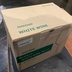 ワイン　グラス　６個　madisonの画像