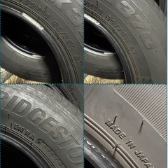 「42」145/80R12 80/78NLT 中古タイヤ4本の画像