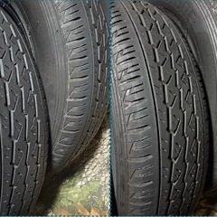 「43」145/80R12 80/78NLT 中古タイヤ4本の画像