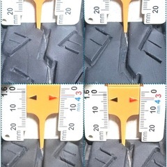 「43」145/80R12 80/78NLT 中古タイヤ4本の画像