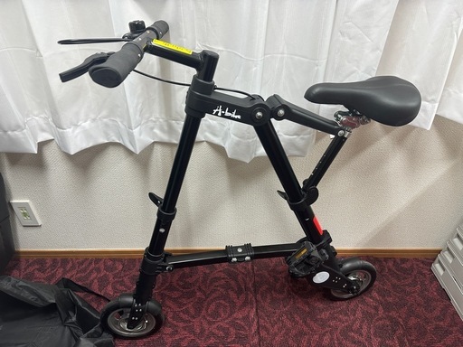 折りたたみ自転車A-BIKE 極小極軽タイヤ10インチノーパンク