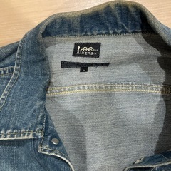 Lee ライダース　デニム　ジャケットの画像