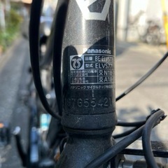 パナソニック　電動アシスト自転車　ベロスターの画像