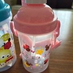 水筒＆タオルハンカチ３枚セットの画像