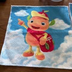 水筒＆タオルハンカチ３枚セットの画像