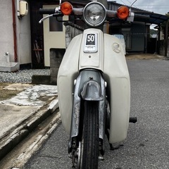 希少スーパーカブ6v C50 車庫保管の画像