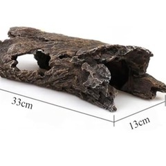 爬虫類 両生類 隠れ家 シェルター オブジェ 大の画像