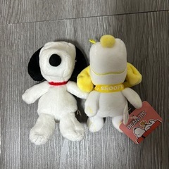 スヌーピー小銭入れとマスコットの画像
