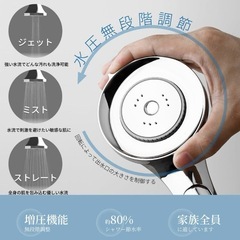  新品未使用 シャワーヘッド の画像