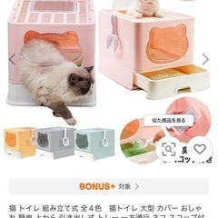 猫トイレの画像