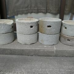 石臼　ひき臼の画像