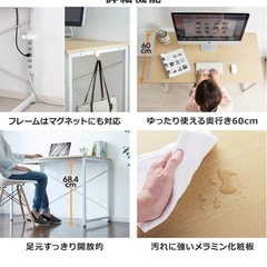 サンワダイレクト デスクの画像