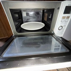 SHARP電子レンジオーブントースター機能ありの画像