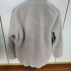 新品タグ付UNIQLOユニクロフリースモフモフジャンバー　Sサイズの画像