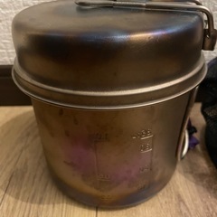 snow peak チタントレック 1400 と スプーン アウトドアの画像