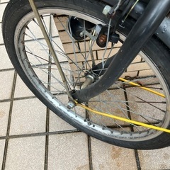 折りたたみ自転車の画像