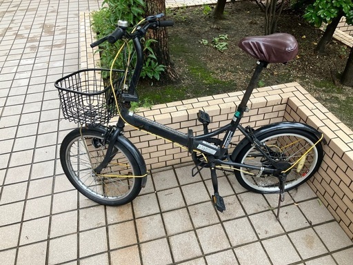 ●折り畳み自転車●中古● JEEP折り畳み自転車 鍵付き 防犯登録済 (はち) 三河豊田の