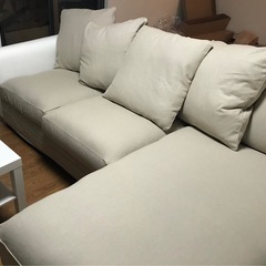 IKEA 3人掛けソファーの画像